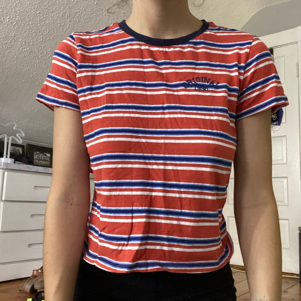 striped tee